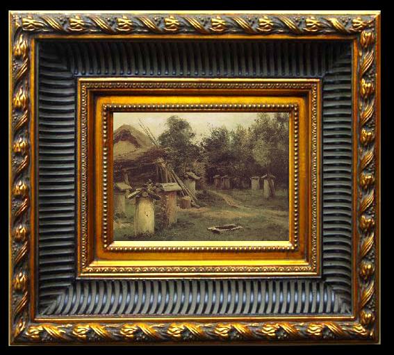 framed  Levitan, Isaak Bees state, Ta024-2